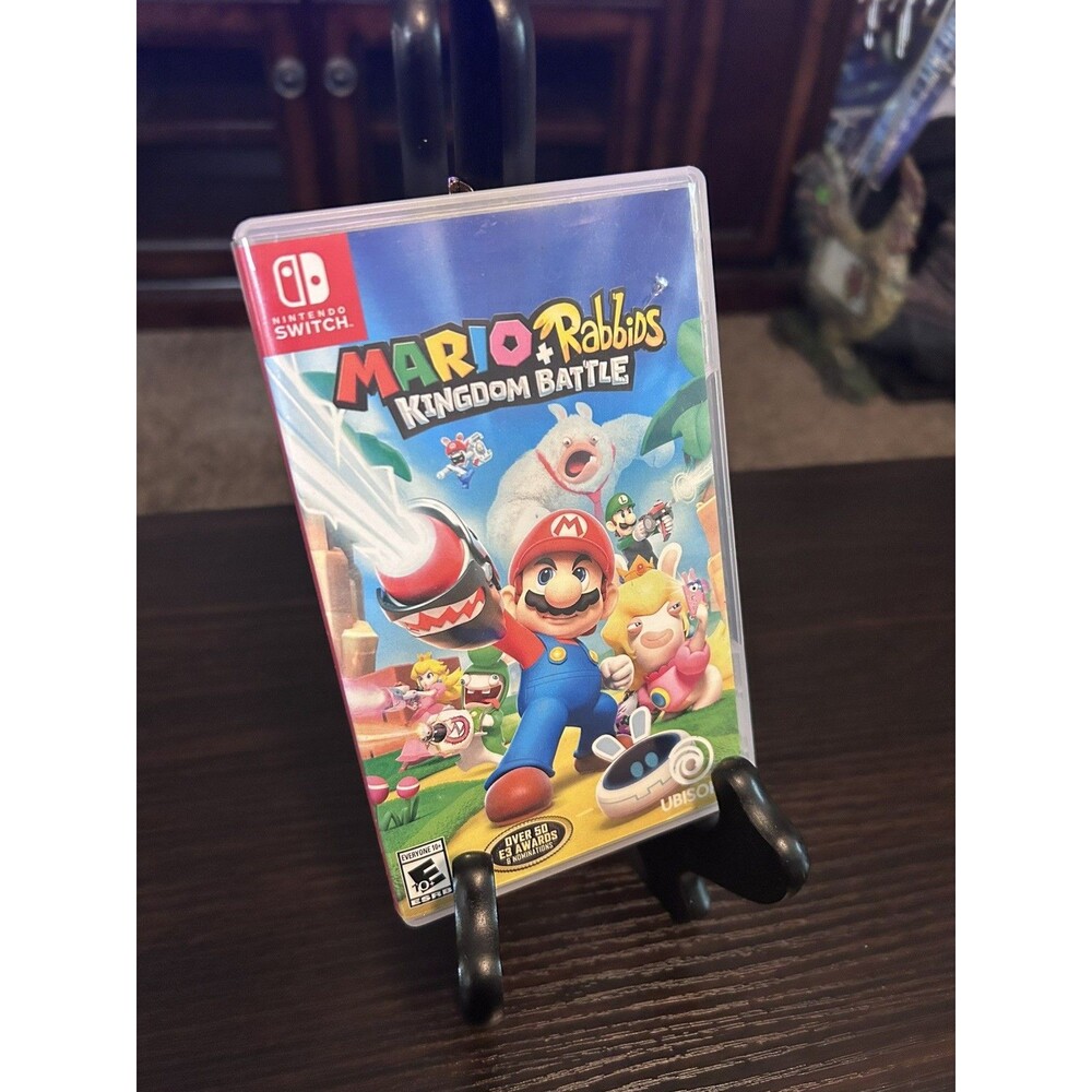 Mario + Rabbids Kingdom Battle Nintendo Switch - CASE ONLY NO GAME GOOD